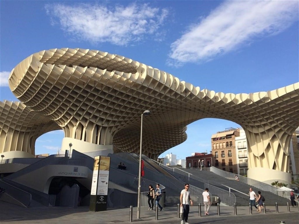 Metropol Parasol In Seville Spain