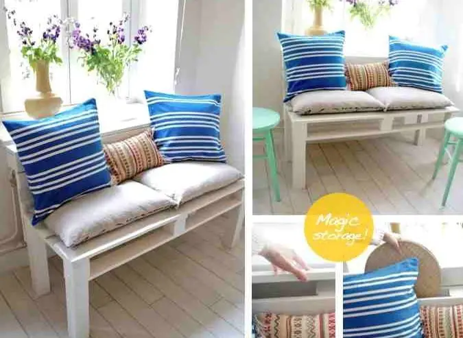 Modern Look And Minimalist Pallet Sofa By Scrap Hacker