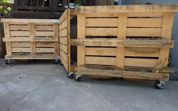 Moveable Pallet Fence