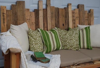 Outdoor Pallet Sofa By Ironstone Nest