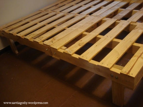 Pallet Bed Frame 2