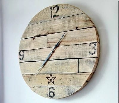 Pallet Clock