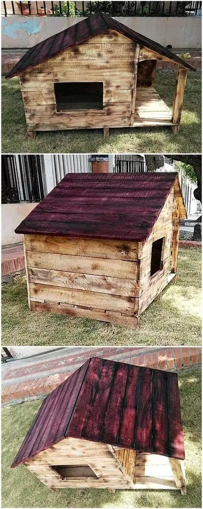 Pallet Dog House