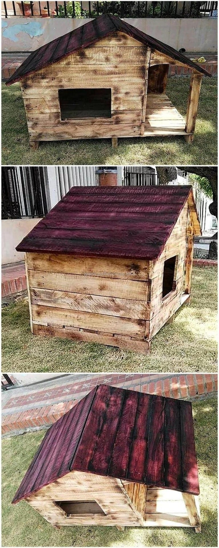 17 Pallet Dog House DIY Plans & Ideas Cut The Wood