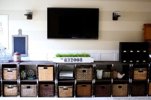 Pallet Entertainment Center