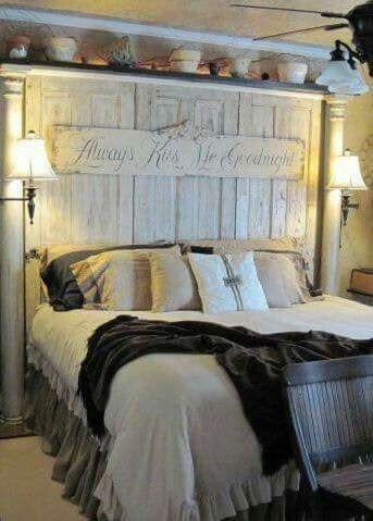 Pallet Headboard Design