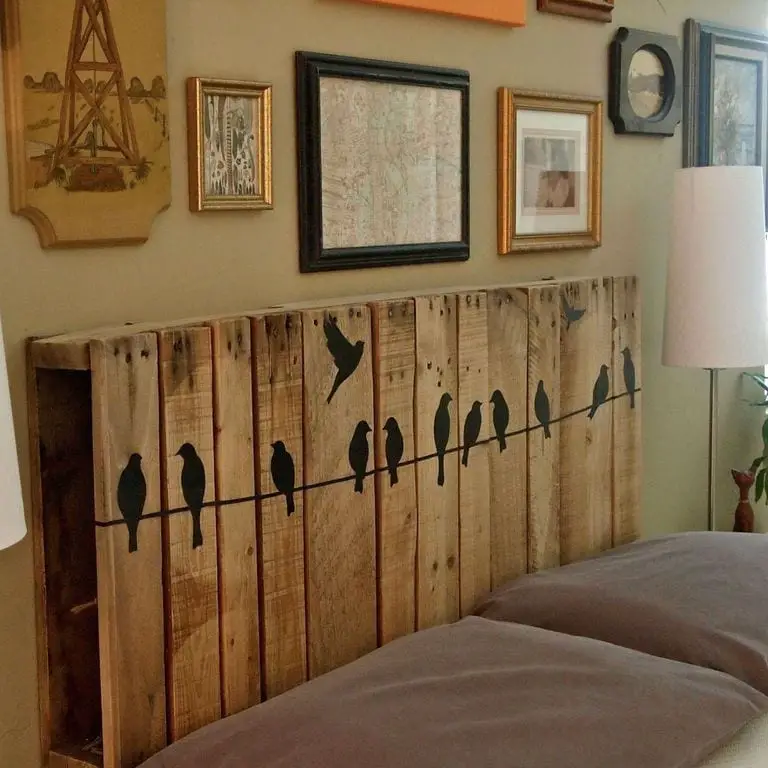 Pallet Headboard