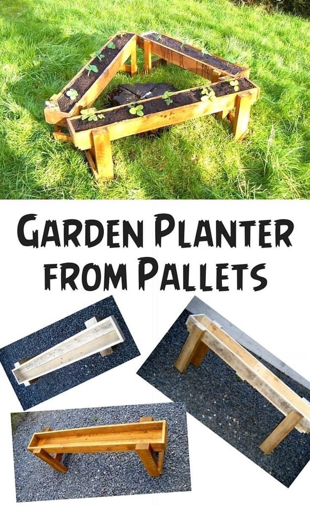 20 Pallet Herb Garden DIY Plans | Cut The Wood