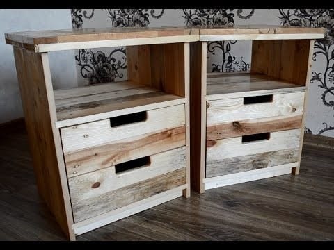 Pallet Nightstands