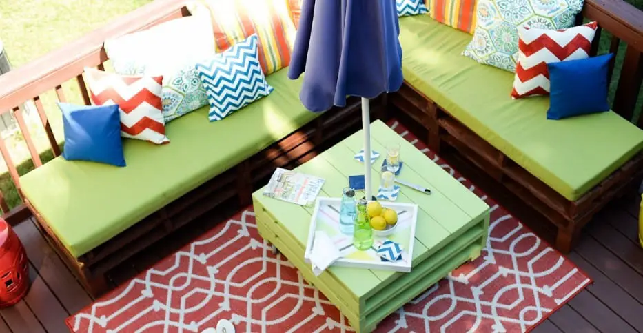 Pallet Patio Sofa Furniture By Place Of My Taste