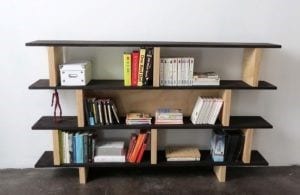 Pallet Rack Bookshelf