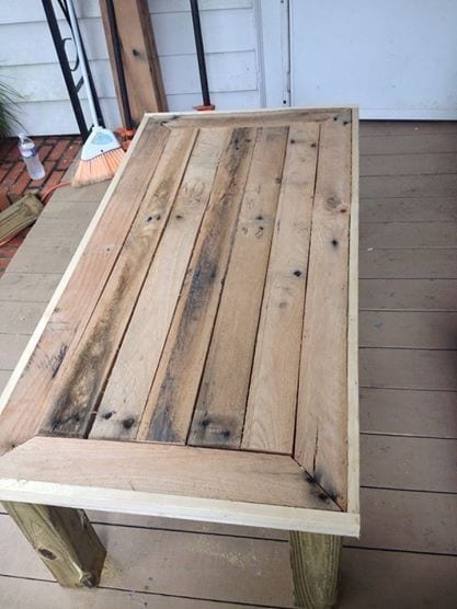 Pallet Table Design Diy