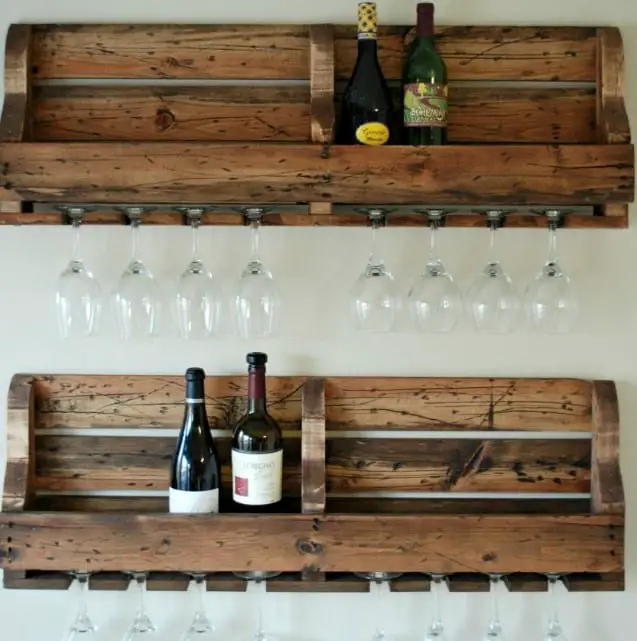 Pallet Wine Rack By The Kurtz Corner