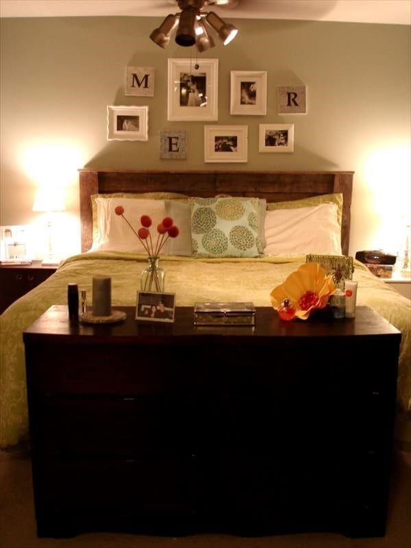 Pallet Wood Headboard Plans