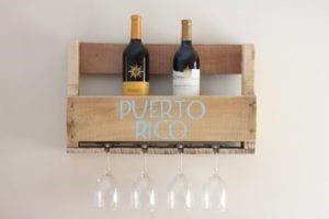 Personalized Wine Rack