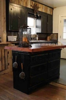 Reclaimed Kitchen Island By Scrapality