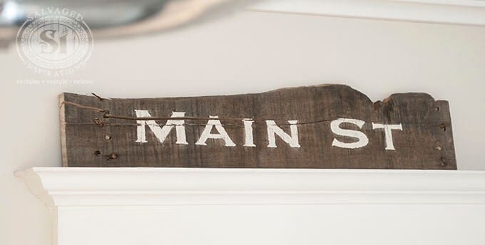 Rustic Diy Street Sign