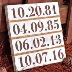 Rustic Farmhouse Birthday Signs