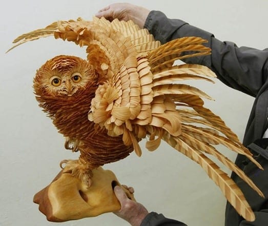 Sergei Bobkov’s Wooden Sculptures Artwork