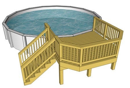 Small Pool Deck