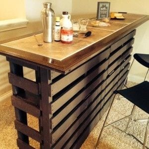 Smart And Classy Pallet Bar