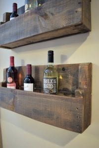 The Quick And Practically Free Pallet Wine Rack