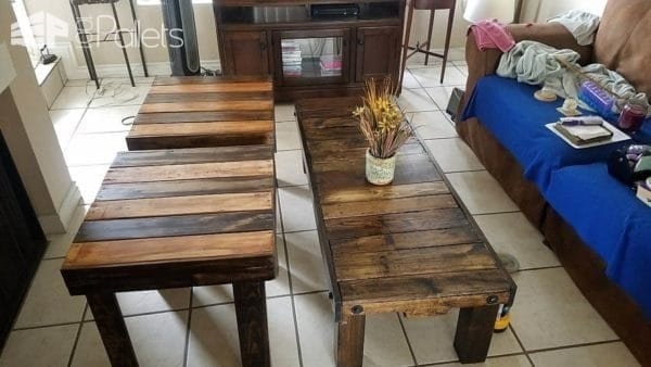 Three Pallet Tables For Any Room Of The House