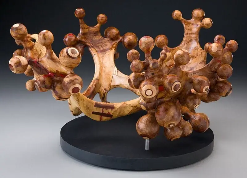 Tim Byrns’ Wood Sculptures Artwork With A Tribute To Mother Nature