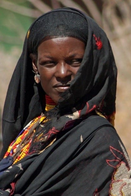 Traditional Konjo Headscarf And Beads “Borana”