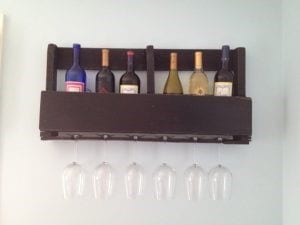 Twine And Vines Pallet Wine Rack