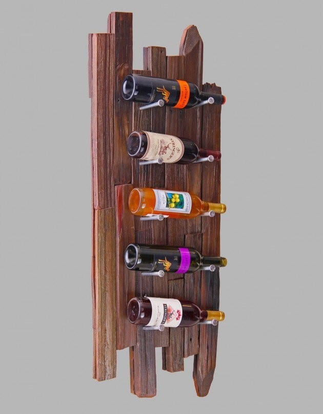 Upcycled Wine Rack