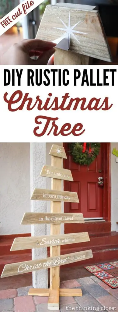 Wooden Pallet Christmas Tree 10