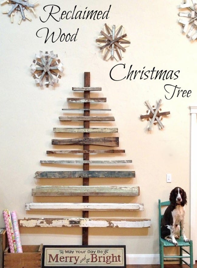 Wooden Pallet Christmas Tree 27