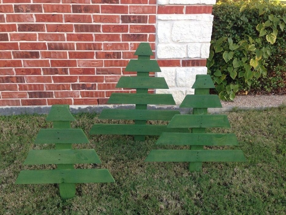 Wooden Pallet Christmas Tree 29