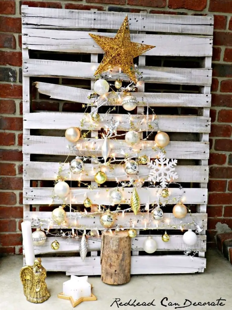 Wooden Pallet Christmas Tree 5