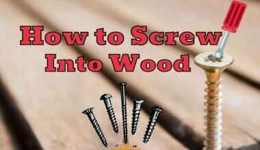 Screw Into Wood