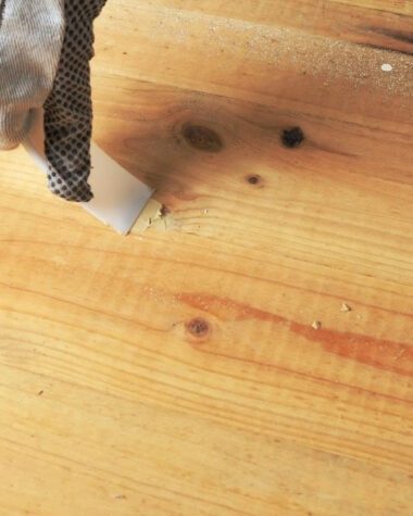 How To Use Wood Putty And Filler